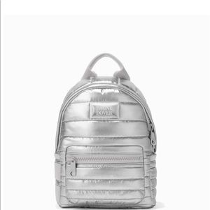 Dagne Dover Silver Backpack NEW!!.